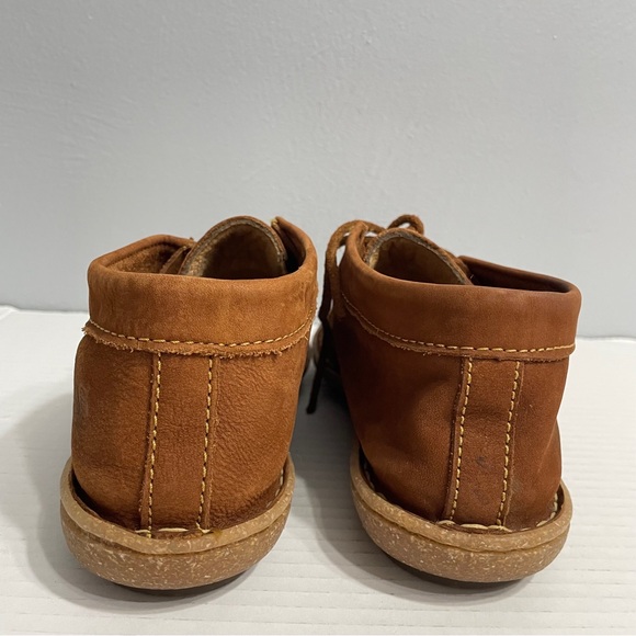 BORN Boots Chukka Loafer Lightweight Leather Boho Nuala  size 7 38 rust brown - Picture 5 of 12